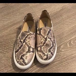 Steve Madden Snake Skin Sneakers - 8.5